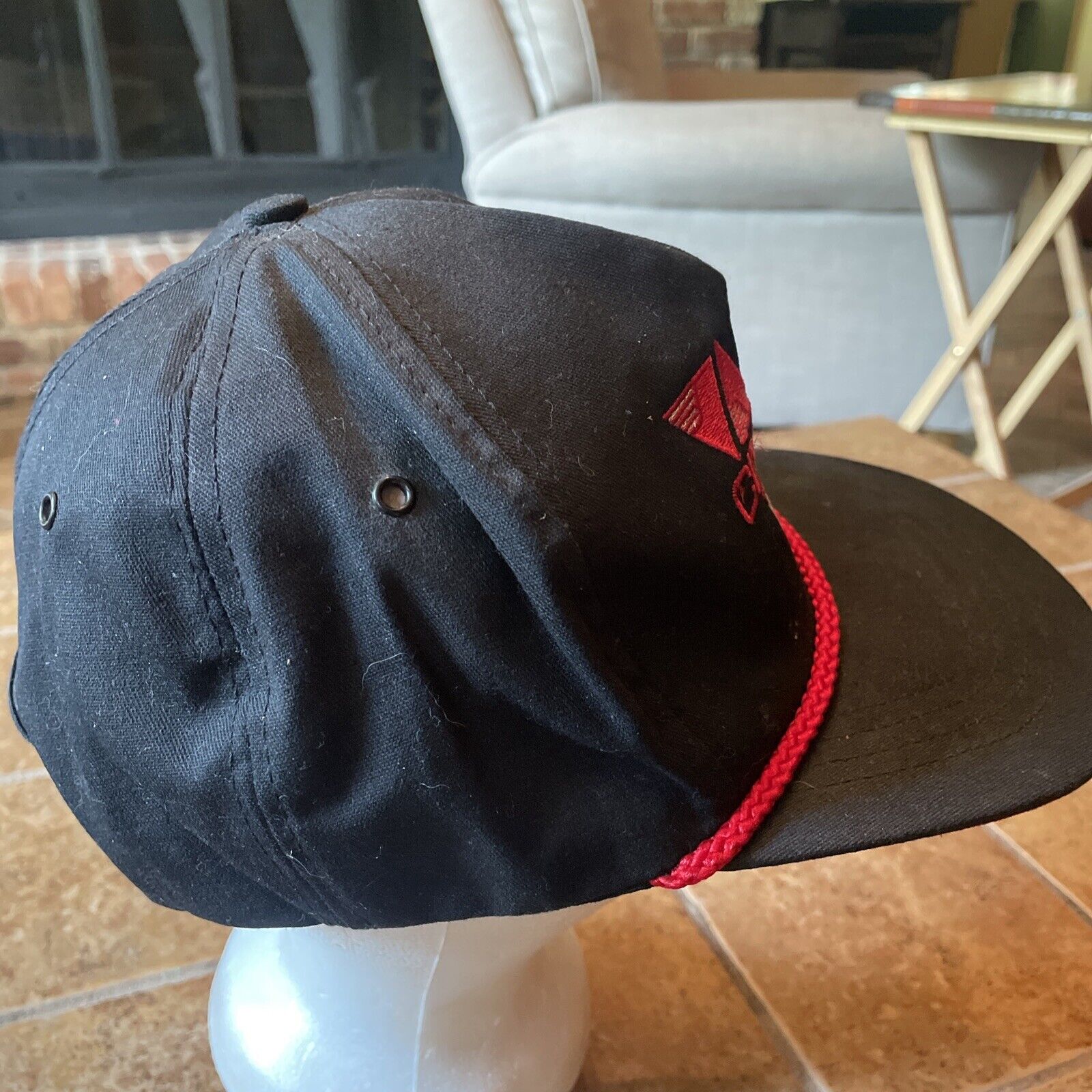 Valco Cincinnati Racing Black Trucker’s Hat Cap M… - image 4