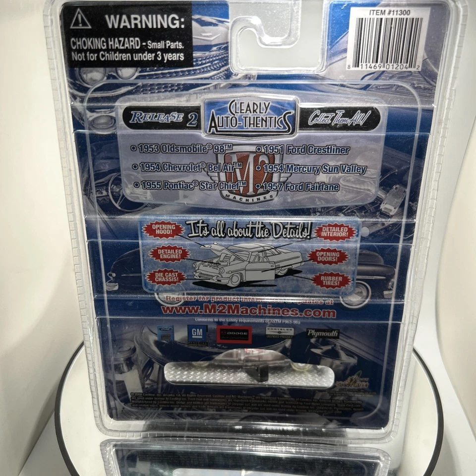 Ford Crestliner 1951 Clearly Auto-Thentics lanzamiento 2 máquinas M2 sellado F1 Foto 3 de 4