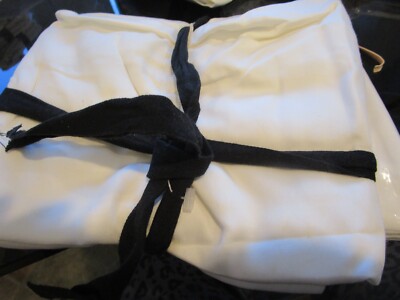 2 Pottery Barn Tencel shams Euro stone white  New wo tags