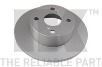 NK 2 StüCk Bremsscheibe Coated 314599