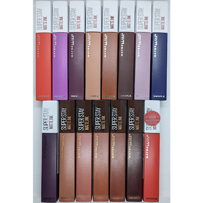 Maybelline New York Super Stay Matte Ink Lip Color Liquid Lipstick - YOU CHOOSE