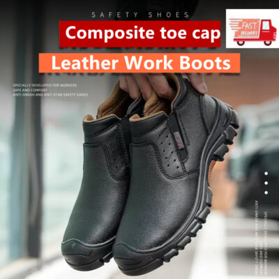 Indestructible Boots Mens Safety Work Composite Toe Welding Shoes Comfy Sneakers