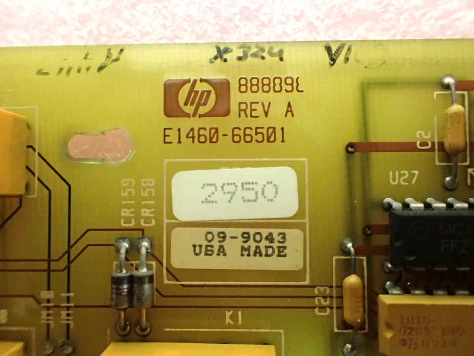 HP / AGILENT E1460-66201/66501 64-CHANNEL RELAY MULTIPLEXER BOARD - Image 2 of 4