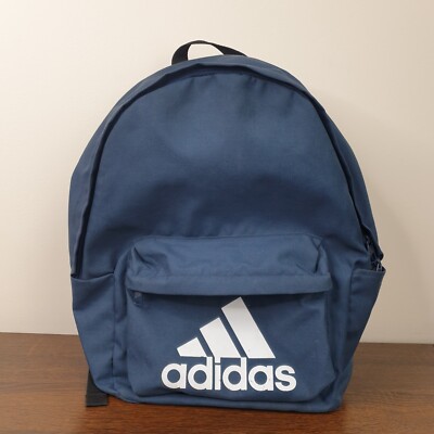 Adidas Classic Big Logo Backpack Adidas Backpack Blue Schoolbag