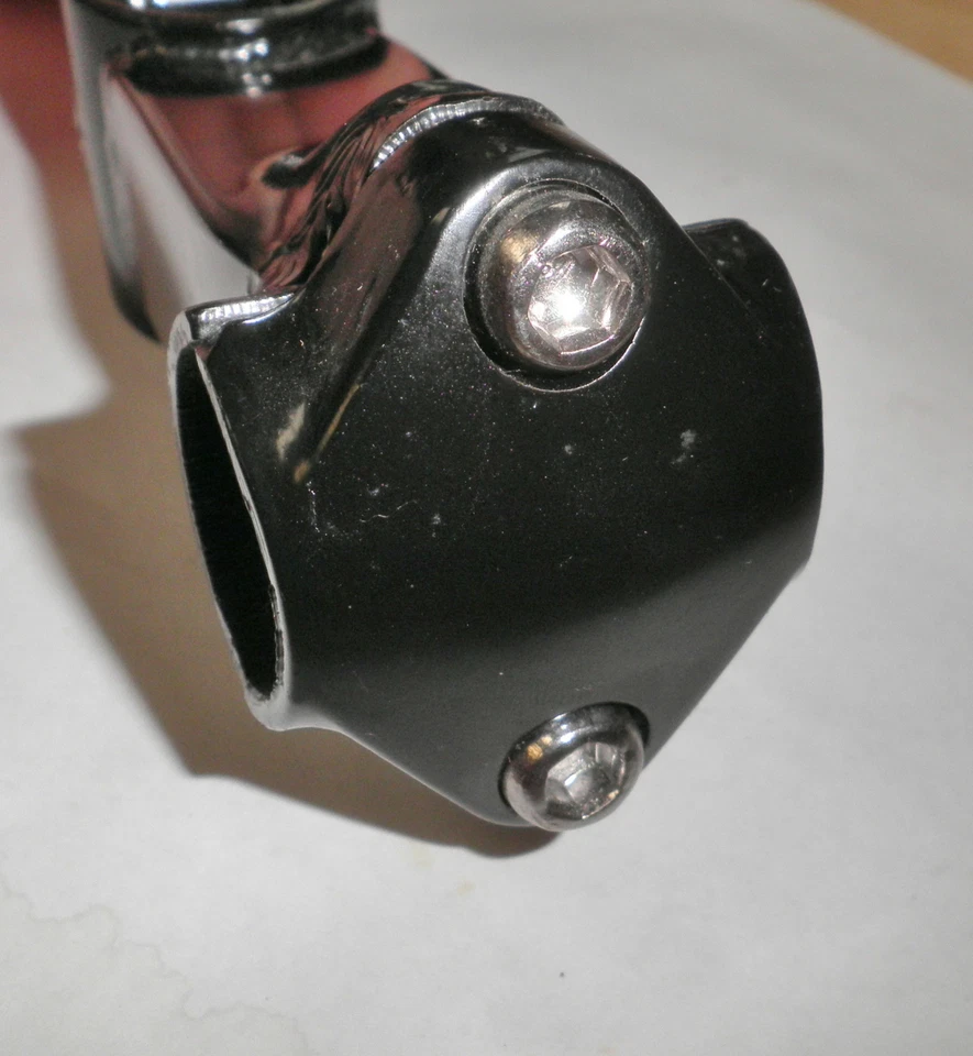 BMX THREADLESS BLACK BICYCLE STEM BIKE PARTS 746 - Image 3 of 4