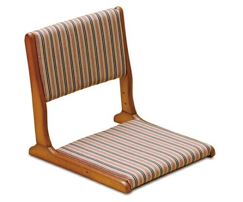 Japanese Tatami Floor Chair Zaisu W17.3 x D20.6 x H18.1 For