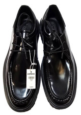 Express Leather Men Dress Lace Up Shoe - Color Black - Size 10 /Without Box/