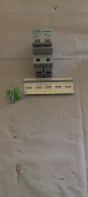Langir 2 Pole 15 Amp Dc Cicuit Breaker Din Rail Mount