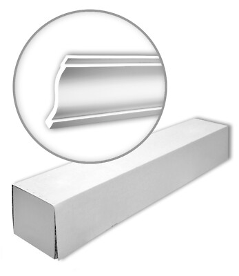 Profhome 150131 Eckleisten 1 Karton SET mit 10 Stuckleisten | 20 m