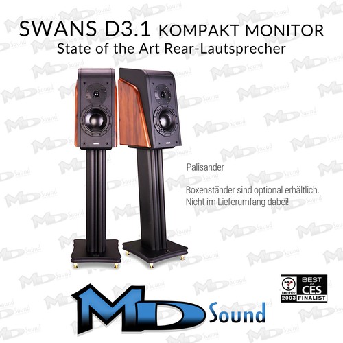 SWANS D3.1 - Palisander - HighEnd-Lautsprecher, Paarpreis, Auspackware, wie neu - Bild 5 von 6