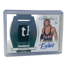 Kevin Nash Auto Patch Relic WWE Wrestling Autograph WWF Auto /25 Flawless NWO