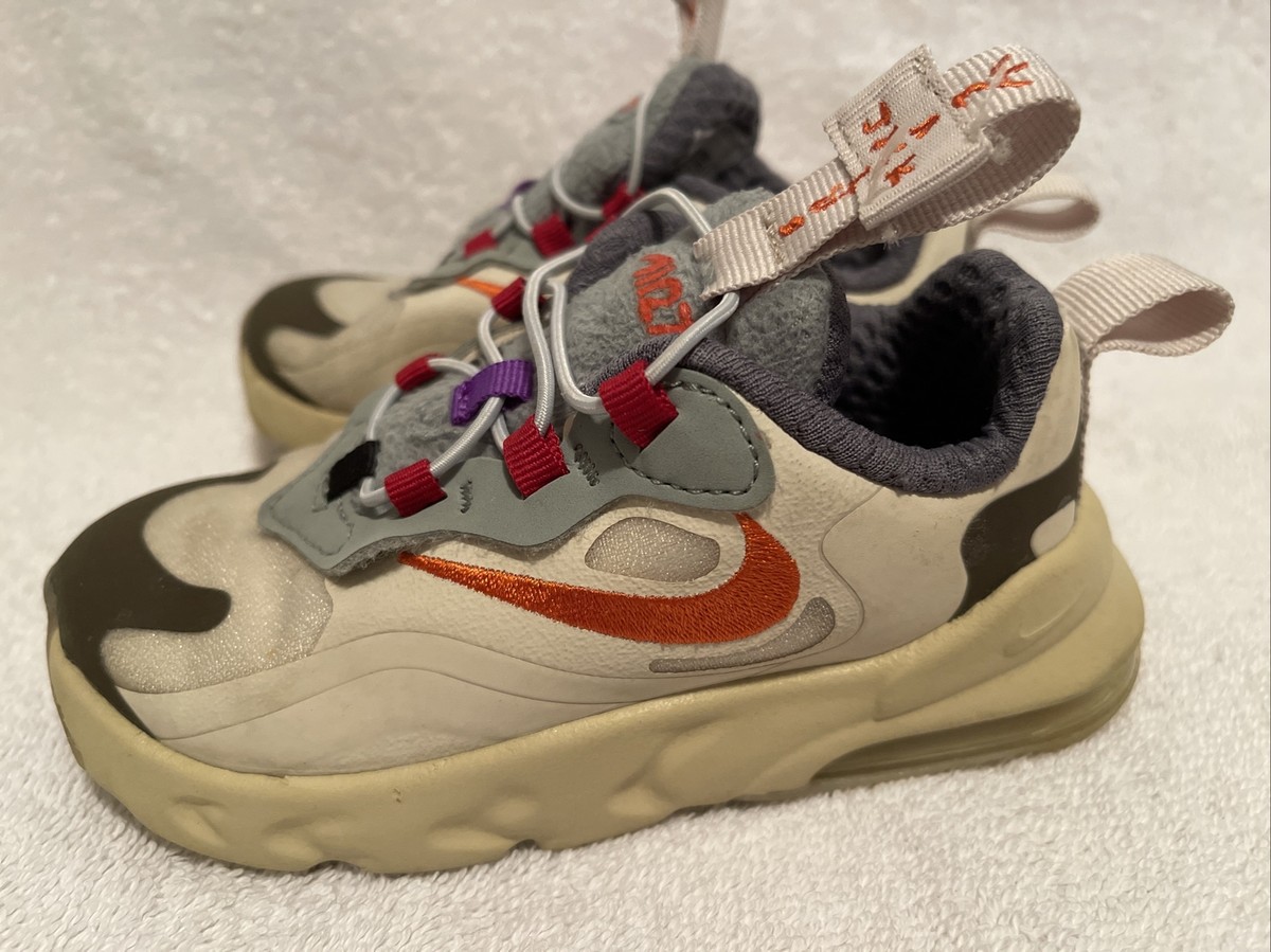 Nike Air Max 270 Cactus Jack Trails Travis Scott Boys TD Nike Air Max 270 Cactus Jack Trails Travis Scott Boys TD