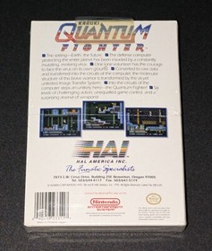 Kabuki Quantum Fighter NES New Factory Sealed H-Seam Vent Holes w/Box Protector