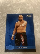 2022 UPPER DECK AEW METAL UNIVERSE JON MOXLEY #145 BLUE SPECTRUM