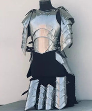 Medieval Knight Lady Half Body Armor - Female Cuirass W Tassets - Women Armor
