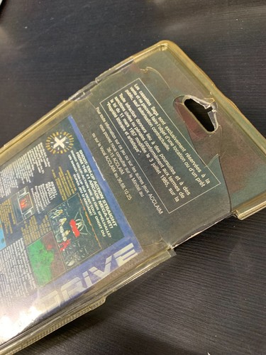 Revolution X Sega Megadrive Mega Drive Neuf Damaged Blister Rigide Sealed - Photo 5/5