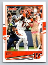 John Ross III 2020 Donruss #67 Cincinnati Bengals