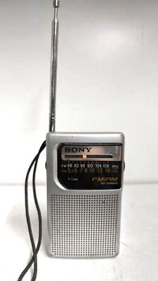 RADIO PORTATIL SONY ICF-S10MK2 Funciona Leer Antes De Comprar 
