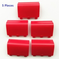5 Pieces Red Replacement Battery Cover Pack For Xbox One Wireless Controller