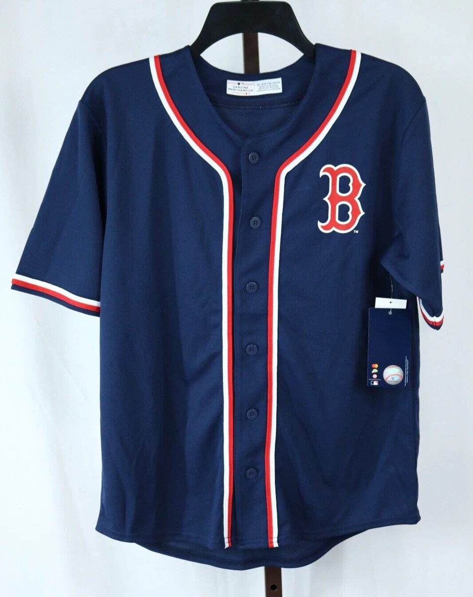 Red sox button store down jersey