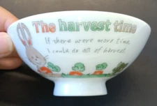 The Harvest Time Small Bowl "If there were more time, I could do all of harvest"