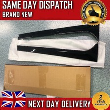 Gloss Black Side Wing Spoiler Window Splitter For Skoda Octavia Estate 2014-2019