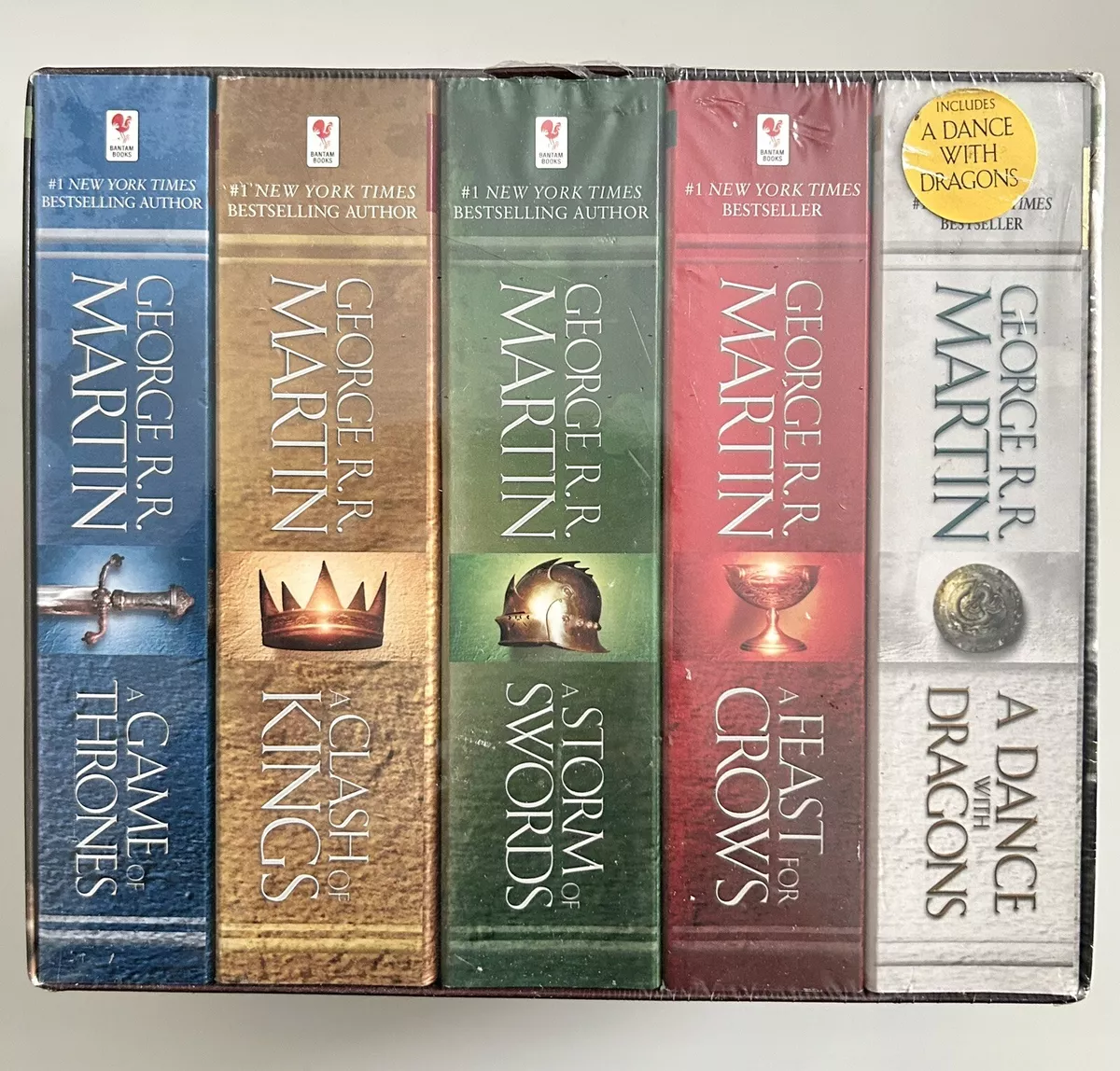 Game of Thrones 5-copy boxed set (George R. R. Martin Song of Ice and Fire  Series) (2012, Trade Paperback / Trade Paperback) for sale online