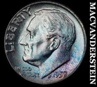1959 Silver Roosevelt Dime - Choice Gem Brilliant Unc  Super Color  #K2690