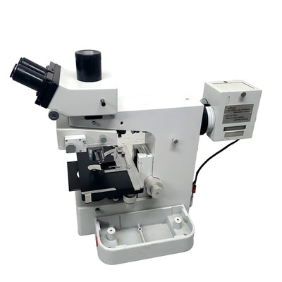 Leitz Orthoplan Trinocular Head Microscope w/ 20x 40x and 5x Lens No Pwr Sup