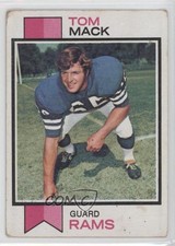 1973 Topps Tom Mack #90 HOF 1v2