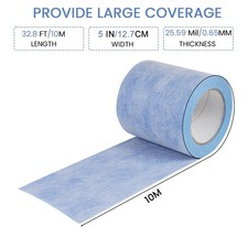 WET ROOM SYSTEM WATERPROOFING TANKING KIT - 10M SHOWER BATHROOM SEALING TAPE