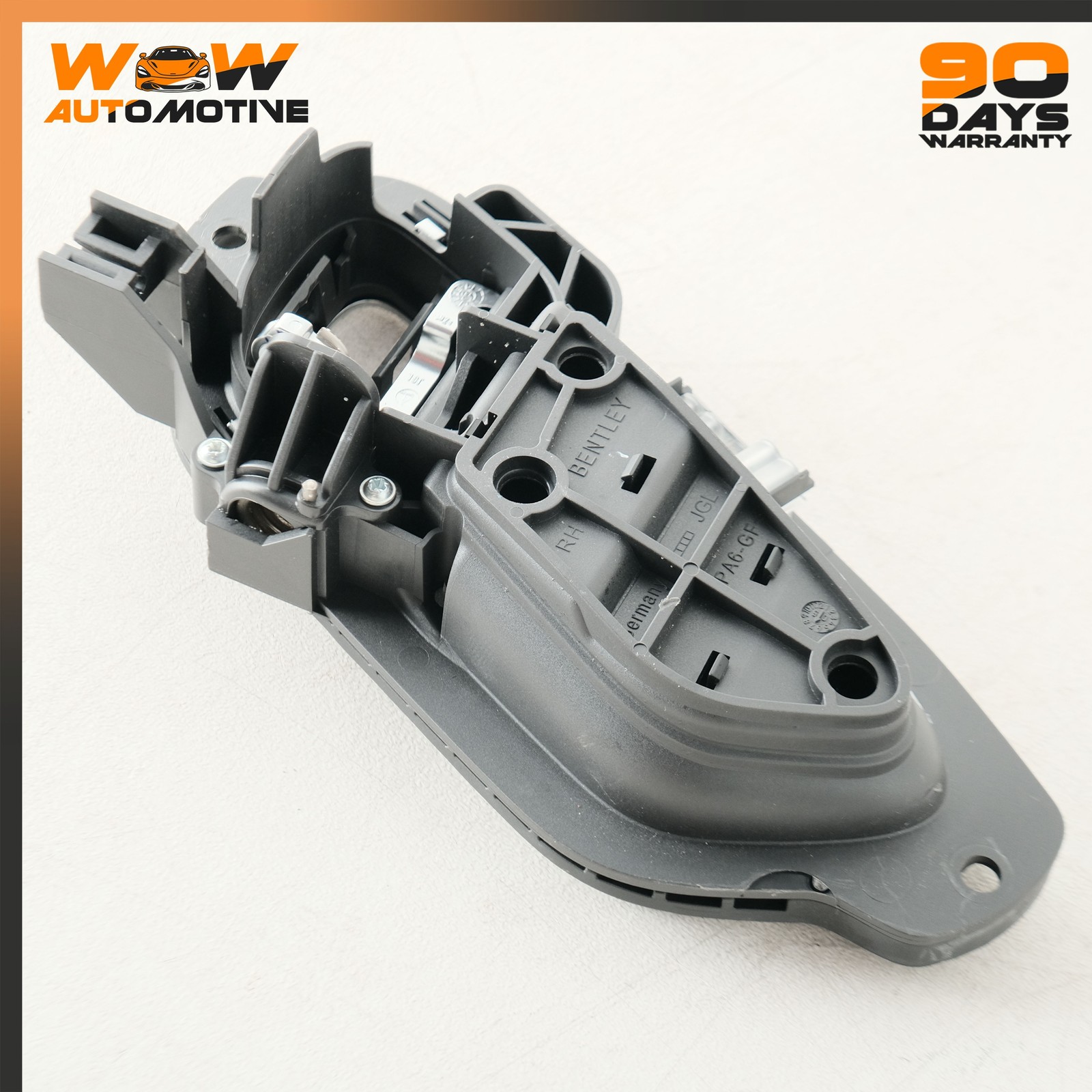 06-13BENTLEY CONTINENTAL FLYING SPUR REAR RIGHT INTERIOR DOOR HANDLE CRANK OEM