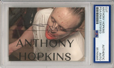 SIGNED Anthony Hopkins Hannibal Lecter Silence of Lambs PSA DNA COA Autographed