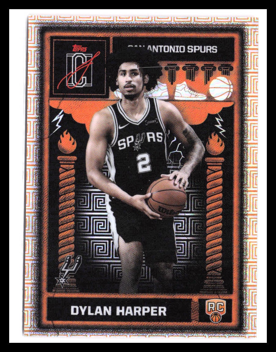 2025-26 Topps Signature Class Dylan Harper RC ODY-2 Spurs Odyssey SSP