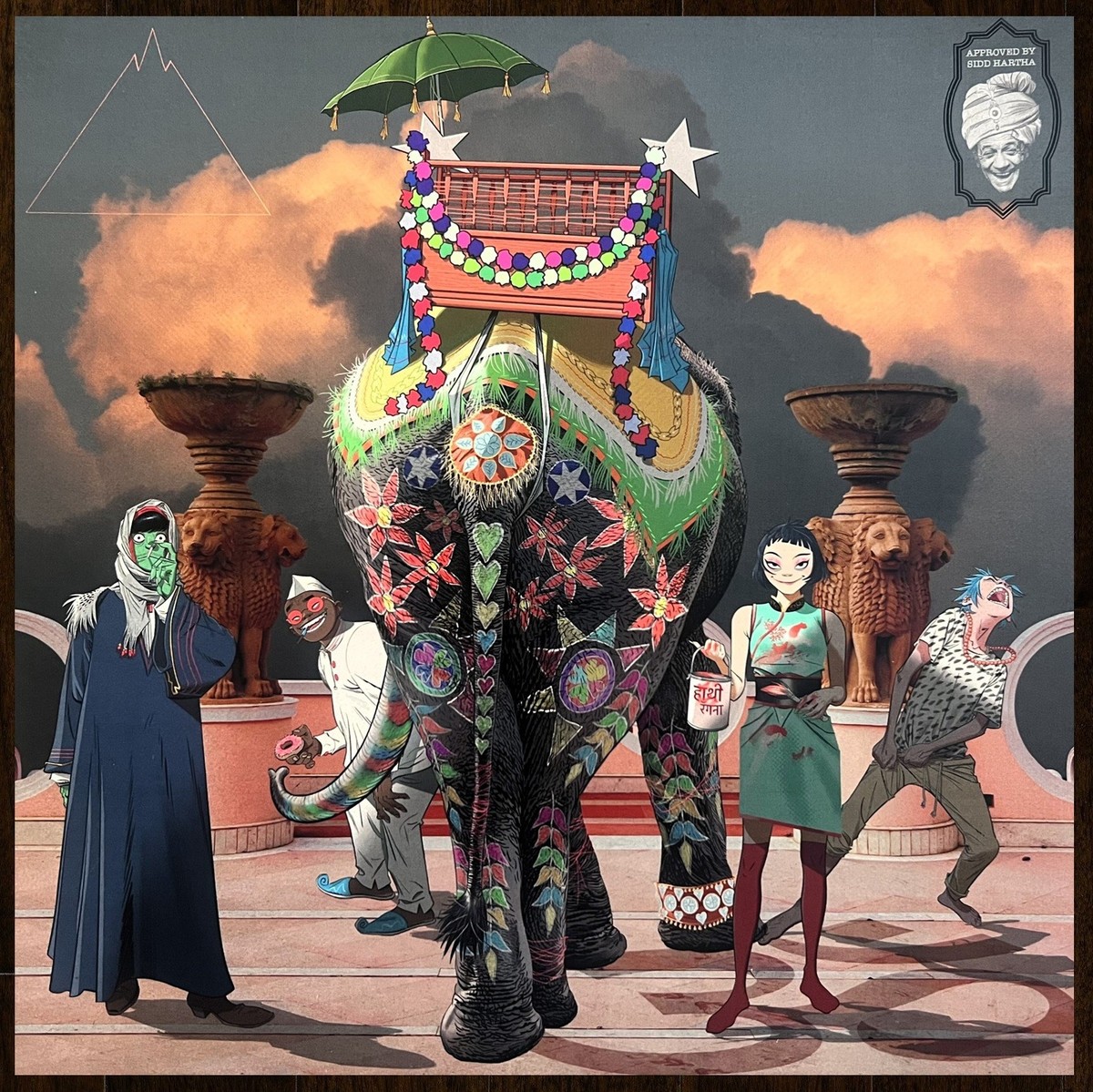 GORILLAZ The Mountain 2026 Ltd Ed RARE Elephant In Jaipur Litho