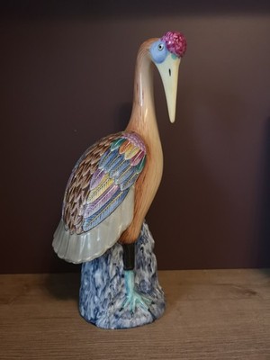 Raynaud Limoges Carven Porzellan Vogel ''Les Oiseaux Fabuleux'' Figur, Frankreich