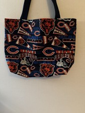 NFL Chicago Bears Football tote bag/purse Handmade, Excellent Condition