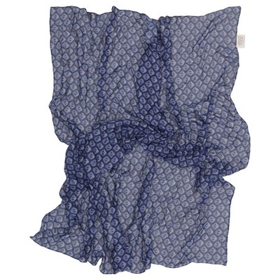 Armani Junior, Sommerschal, Mädchen, Blau, Print, 85 cm, 85 #6TE