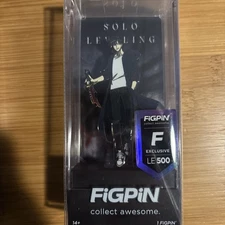 Brand New Locked Figpin Sung Jinwoo 1626 from Solo Leveling.  Limited to 500