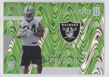 2017 Panini Unparalleled Class of Rookie Lime Green 373/499 Elijah Hood #205 6f5