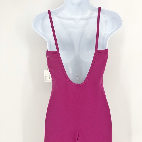 LACAUSA Womens Flow Prana Unitard Small Pink Dragon Fruit Yoga Stretch NWT - Picture 8 of 10