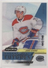 2020-21 Upper Deck Synergy Exceptional Futures 647/749 Jake Evans #EFS-JE t7o
