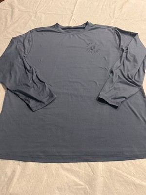 Hang Ten Originals Blue UPF 50+ Men's Shirt, Size 2 XL
