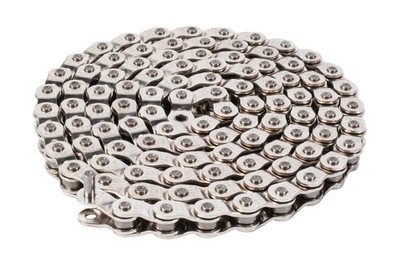 Odyssey Bluebird HALF LINK BMX Bicycle Chain 1/2'' X 1/8'' X 100L - SILVER