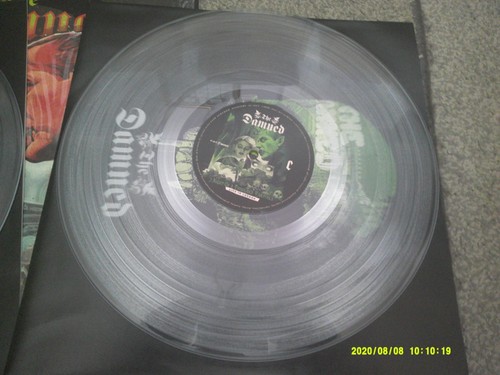 THE DAMNED Night Of A Thousand Vampires Live In London 2 x CLEAR 180 gram MINT - Imagen 9 de 12