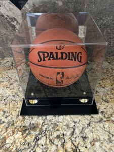 Acrylic Basketball Display Case With Mirror Back (Basketball Not Included)