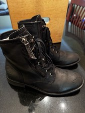 Men's Diesel Combat Military Boots Genuine Leather Size 42 US 9