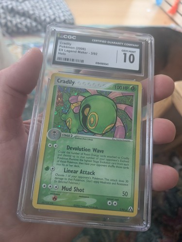 Cradily graded CGC 10 for sale on eBay