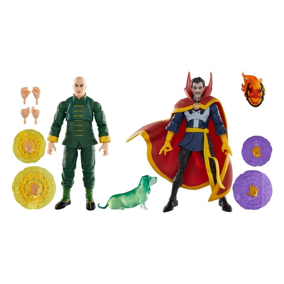 Doctor Strange, Wong & Bats. Marvel Legends Series Hasbro - Imagen 2 de 4