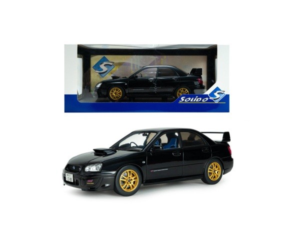 Solido 421186605 1:18 Subaru Impreza WRX STI Black - New Diecast Car